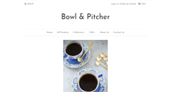 Desktop Screenshot of bowlandpitcher.com